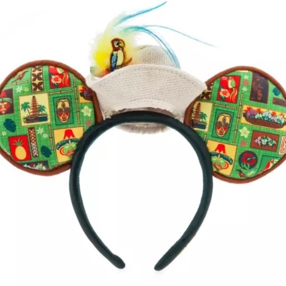 Disney Accessories - NWT Mickey Mouse Main Attraction Enchanted Tiki Room Ears